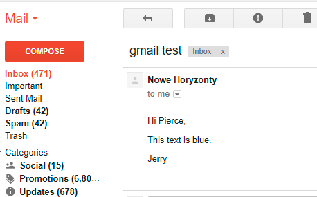 gmail test